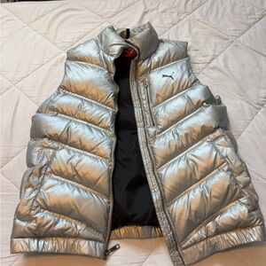 Puma Men’s Shiny Silver Vest